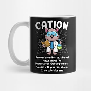 Cation - Funny Science Pun Mug